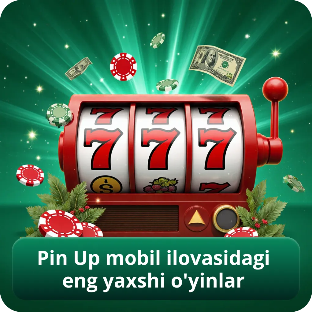 Pin Up mobil ilovasidagi top o'yinlar va slotlar