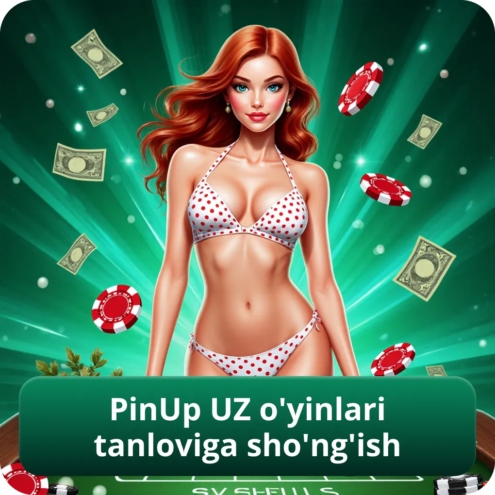 PinUp UZ o'yinlari tanloviga birinchi qadam