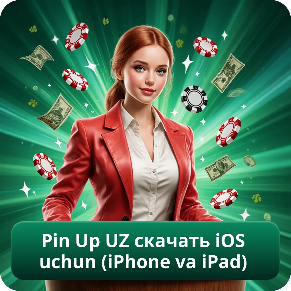 Pin Up UZ iOS uchun yuklab olish (iPhone va iPad)